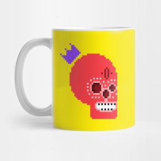 Pixel skull Mug